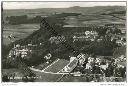 Bad Steben - Fliegeraufnahme - Foto-Ansichtskarte - Verlag Foto-Drechsel Bad Steben