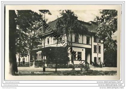 Bad Tennstedt - Kurhaus - Foto-AK 50er Jahre
