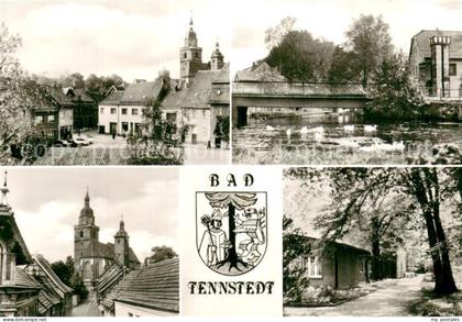 Bad Tennstedt Markt Brueckentor Kirche Badehaus Wappen