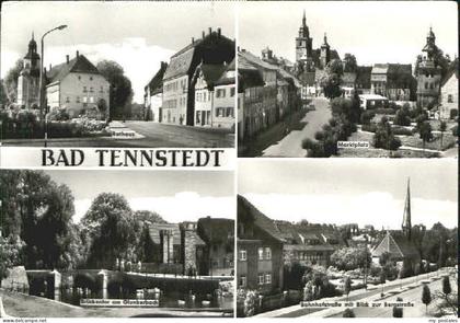 Bad Tennstedt Rathaus Marktplatz Bahnhofstrasse Brueckentor x 1980