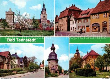 Bad Tennstedt Weichberg Markt Kurstrasse Osthoefer Tor Rathaus