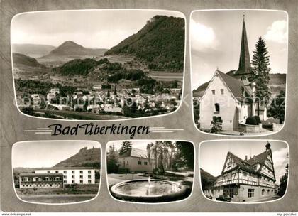 Bad ueberkingen Landschaftspanorama Kirche Fachwerkhaus Brunnen Hotelfachschule