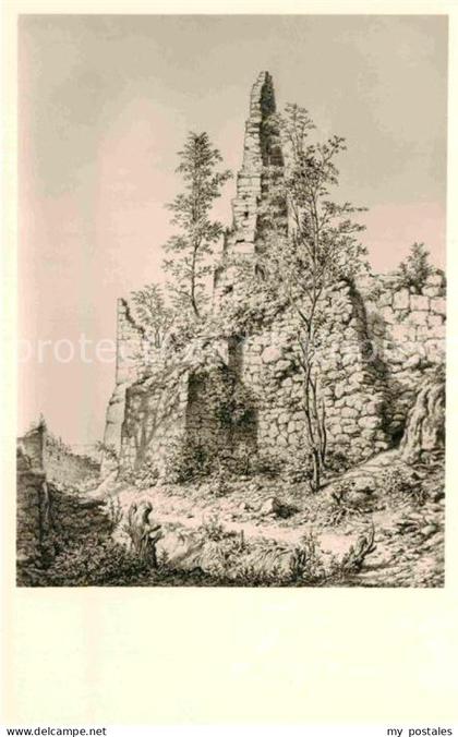 Urach Bad Ruine Hohen Urach