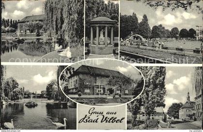 Bad Vilbel Kurpark Teich Quelle Schwimmbad