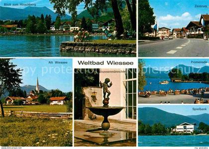 Bad Wiessee Zentrum Promenade Spielbank Alt-Wiessee Hirschberg