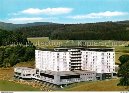 Zwesten Bad Wildungen Hardtwaldklinik Fliegeraufnahme