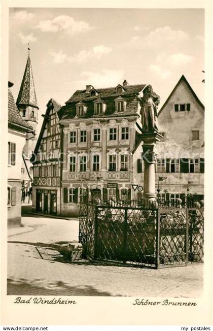 Bad Windsheim Schoener Brunnen