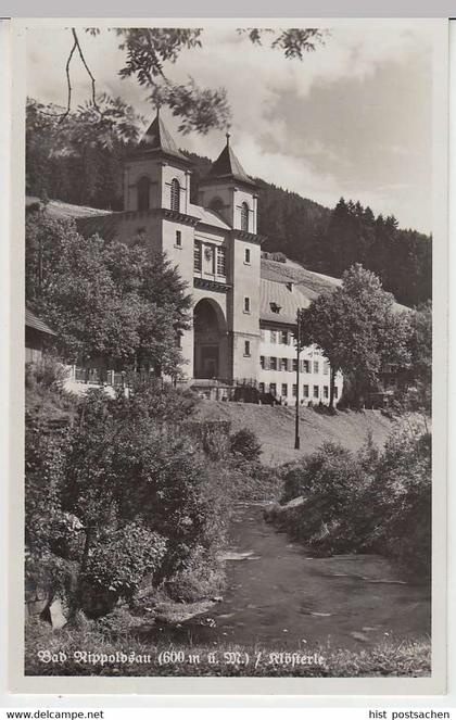 (37005) Foto AK Bad Rippoldsau, Klösterle, vor 1945