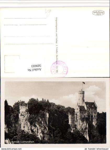 509693,Schloss Lichtenstein b. Honau Lichtenstein