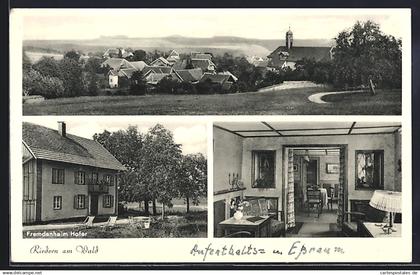 AK Riedern am Wald, Hotel Fremdenheim Hofer