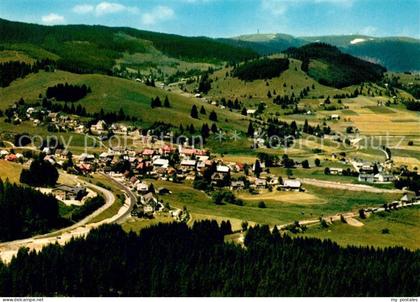 Altglashuetten Feldberg Schwarzwald Fliegeraufnahme Feldberg