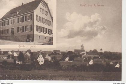 Altheim Gasthaus zum Lamm Panorama ngl #81.323