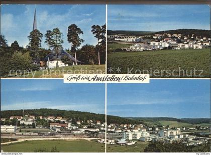 Amstetten Wuerttemberg Bahnhof Teilansichten