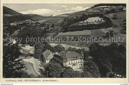 Bad Peterstal-Griesbach Kurhaus Bad Freyersbach