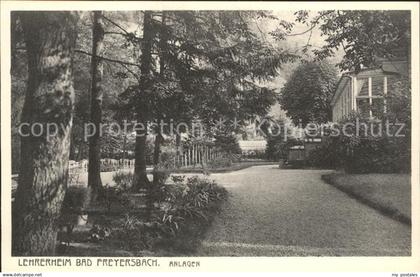 Bad Peterstal-Griesbach Lehrerheim Bad Freyersbach Anlagen