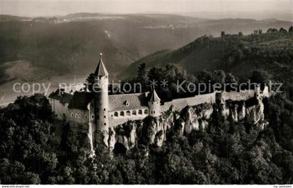 Burg Teck Fliegeraufnahme Burg