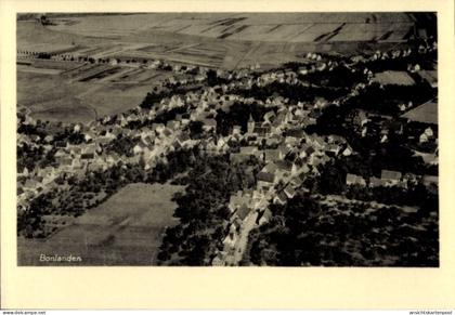 CPA Bonlanden Filderstadt in Württemberg, Fliegeraufnahme
