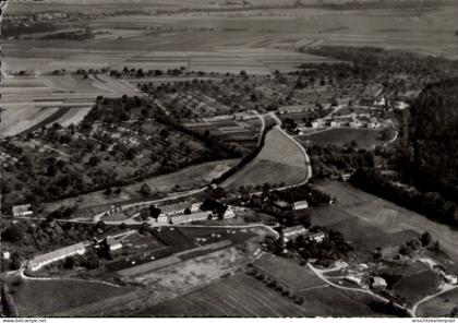 CPA Bonlanden Filderstadt in Württemberg, Kinderdorf Gutenhalde der Stadt Stuttgart, Fliegeraufnahme