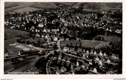 CPA Ditzingen in Württemberg, Fliegeraufnahme