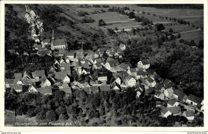 CPA Gauangelloch Leimen in Baden, Fliegeraufnahme