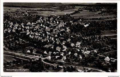 CPA Heimerdingen Ditzingen in Württemberg, Fliegeraufnahme