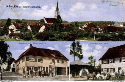 CPA Kehlen Meckenbeuren in Oberschwaben Württemberg, Gasthaus zum Kreuz