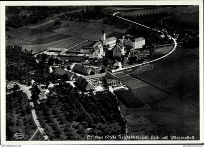 CPA Liebenau Meckenbeuren in Oberschwaben Württemberg, Heil- und Pflegeanstalt, Luftbild