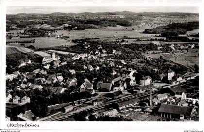 CPA Meckenbeuren in Oberschwaben Württemberg, Fliegeraufnahme