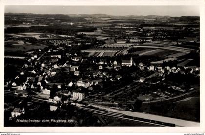 CPA Meckenbeuren in Oberschwaben Württemberg, Fliegeraufnahme