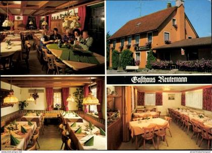 CPA Meckenbeuren in Oberschwaben Württemberg, Gasthaus Reutemann, Restaurant