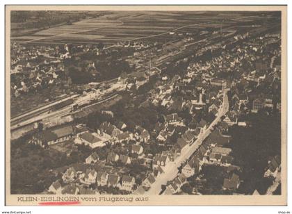 D1749/ Klein-Eislingen Fils AK Luftbild ca.1930