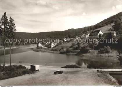 Erzgrube Gasthof zum Baeren See Auto Brueck Obere Nagoldtalsperre