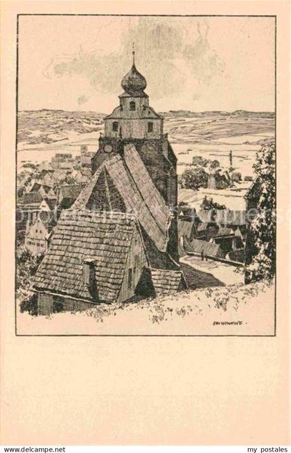 Herrenberg Wuerttemberg Stiftskirche