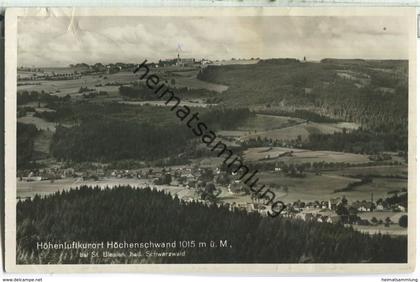 Höchenschwand - Foto-Ansichtskarte - Verlag H. Spitz Höchenschwand