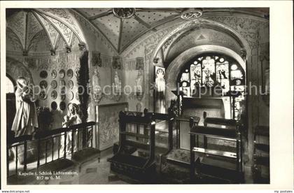 Honau Lichtenstein Kapelle im Schloss Lichtenstein