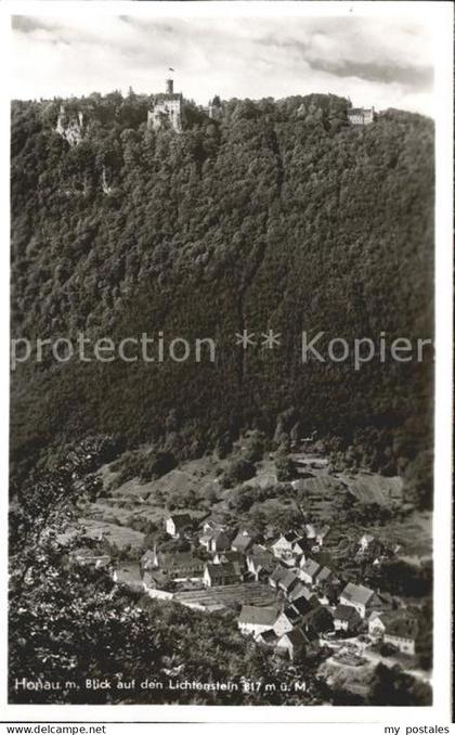 Honau Lichtenstein Schloss Lichtenstein Gasthof zum Adler