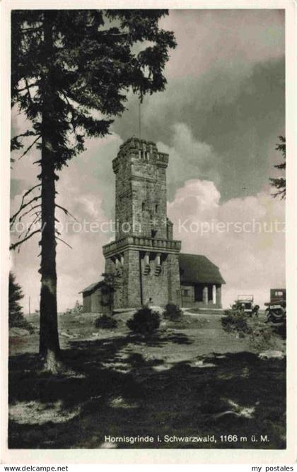 Hornisgrinde Sasbach Ortenau BW Aussichtsturm Schwarzwald