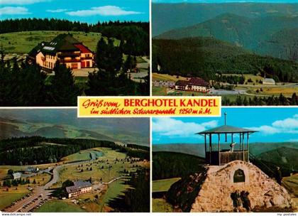 Kandel Breisgau Berghotel Kandel Fliegeraufnahme Kandelpyramide