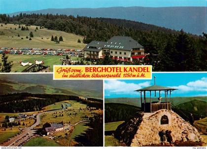 Kandel Breisgau Berghotel Kandel Fliegeraufnahme Kandelpyramide