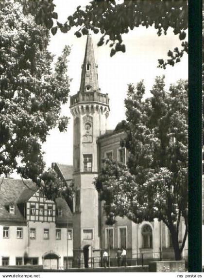 Kirchberg Jagst Kirchberg Rathaus ungelaufen ca. 1965