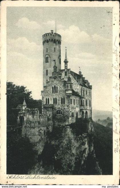 Lichtenstein Wuerttemberg Schloss Lichtenstein