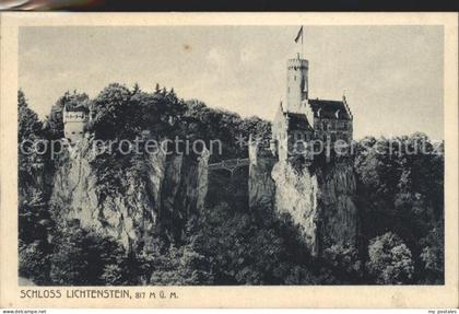 Lichtenstein Wuerttemberg Schloss Lichtenstein