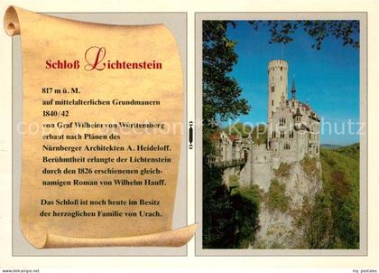 Lichtenstein Wuerttemberg Schloss Lichtenstein