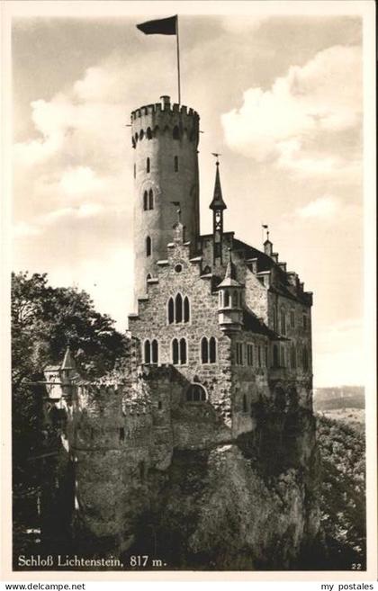Lichtenstein Wuerttemberg Schloss Lichtenstein