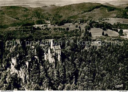 Lichtenstein Wuerttemberg Schloss Lichtenstein Fliegeraufnahme