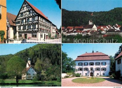 Muehlheim Donau Fachwerkhaus Schloss Stadtansichten