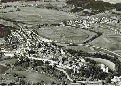 Muehlheim Donau im Oberen Donautal Fliegeraufnahme