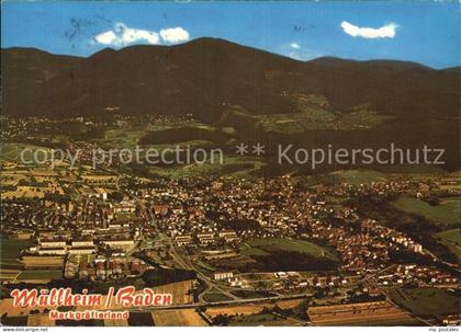 Muellheim Baden Fliegeraufnahme