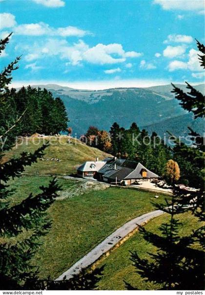 Muenstertal Schwarzwald Almgaststaette Kaelbelescheuer