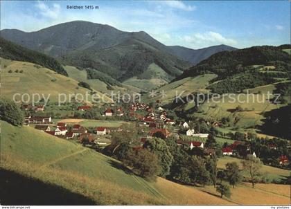 Muenstertal Schwarzwald Belchen